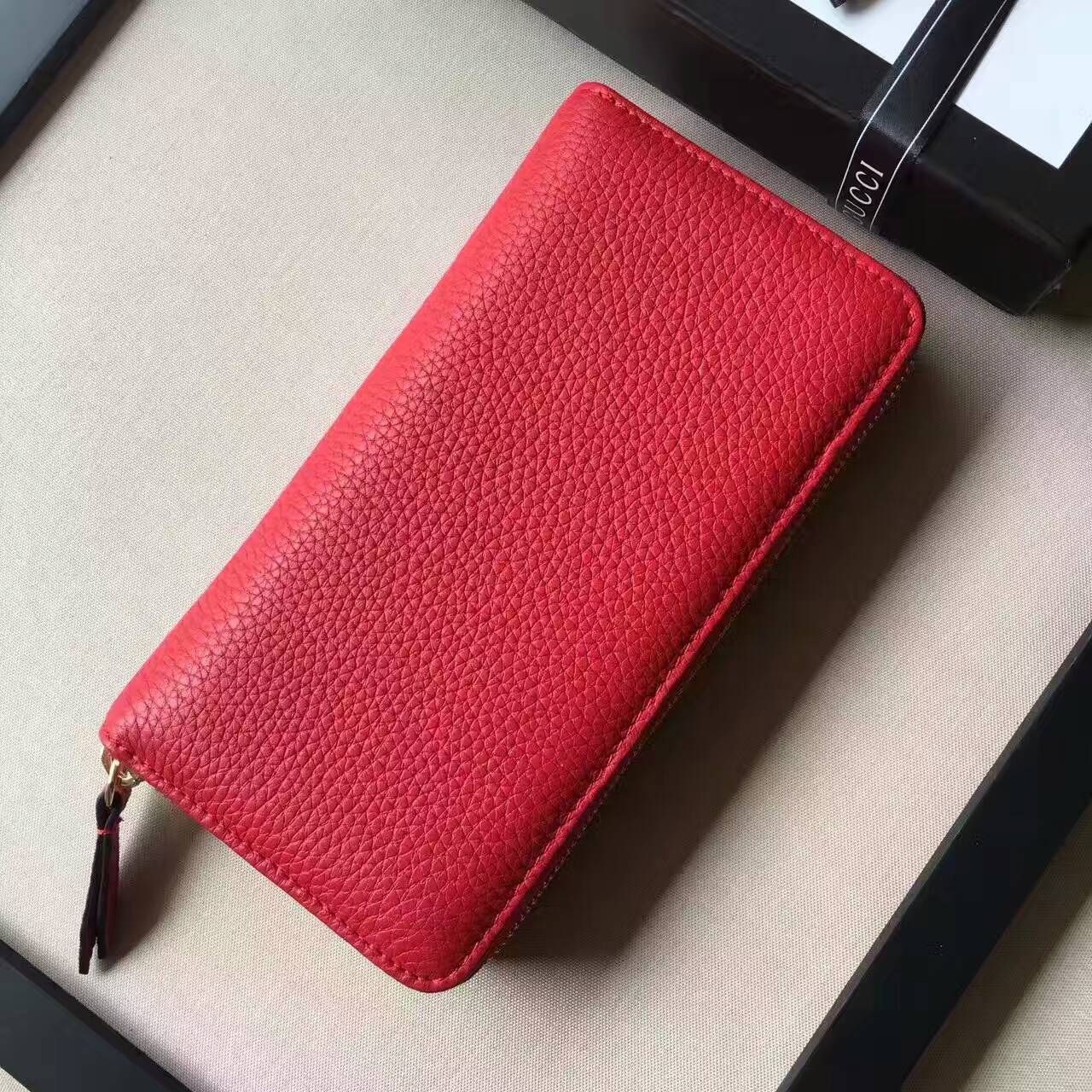 Gucci Leather continental wallet-456116-1
