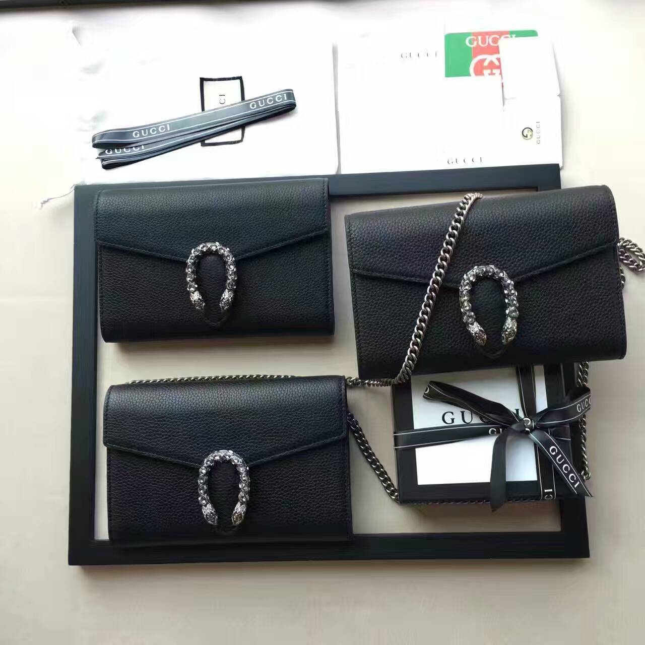 Gucci Dionysus leather mini chain bag-401231-5