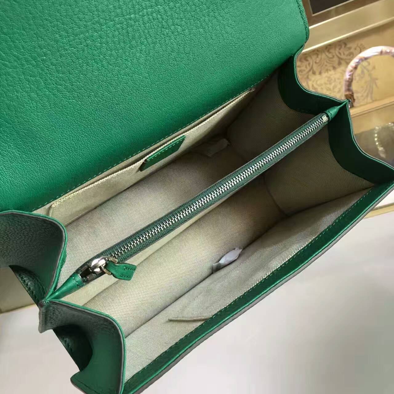 Gucci Dionysus leather top handle bag-448075-7