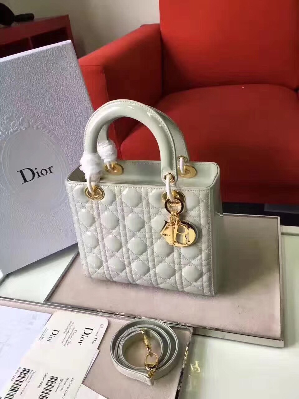 Túi xách Dior Lady siêu cấp - TXDO010