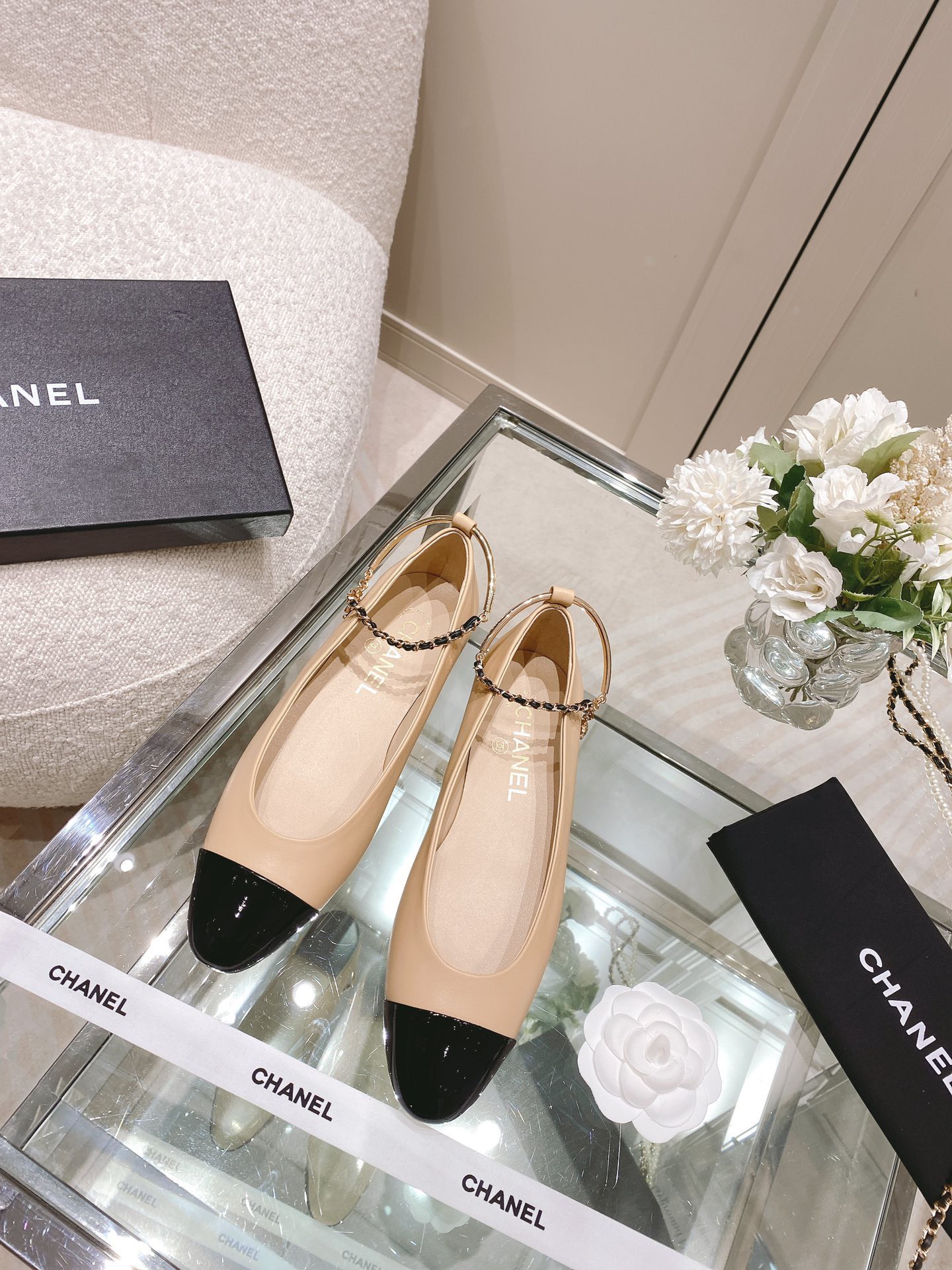 Giày nữ Chanel siêu cấp RLCCN1676