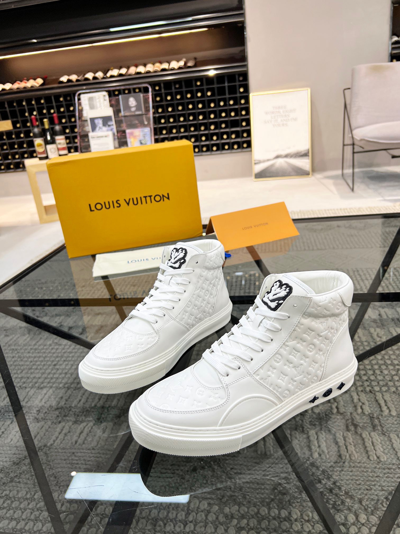 Giày nam Louis Vuitton Siêu Cấp RLCLV2489