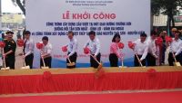 Lễ khởi công xây dựng cầu thép tại nút giao Nguyễn Thái Sơn - Nguyễn Kiệm
