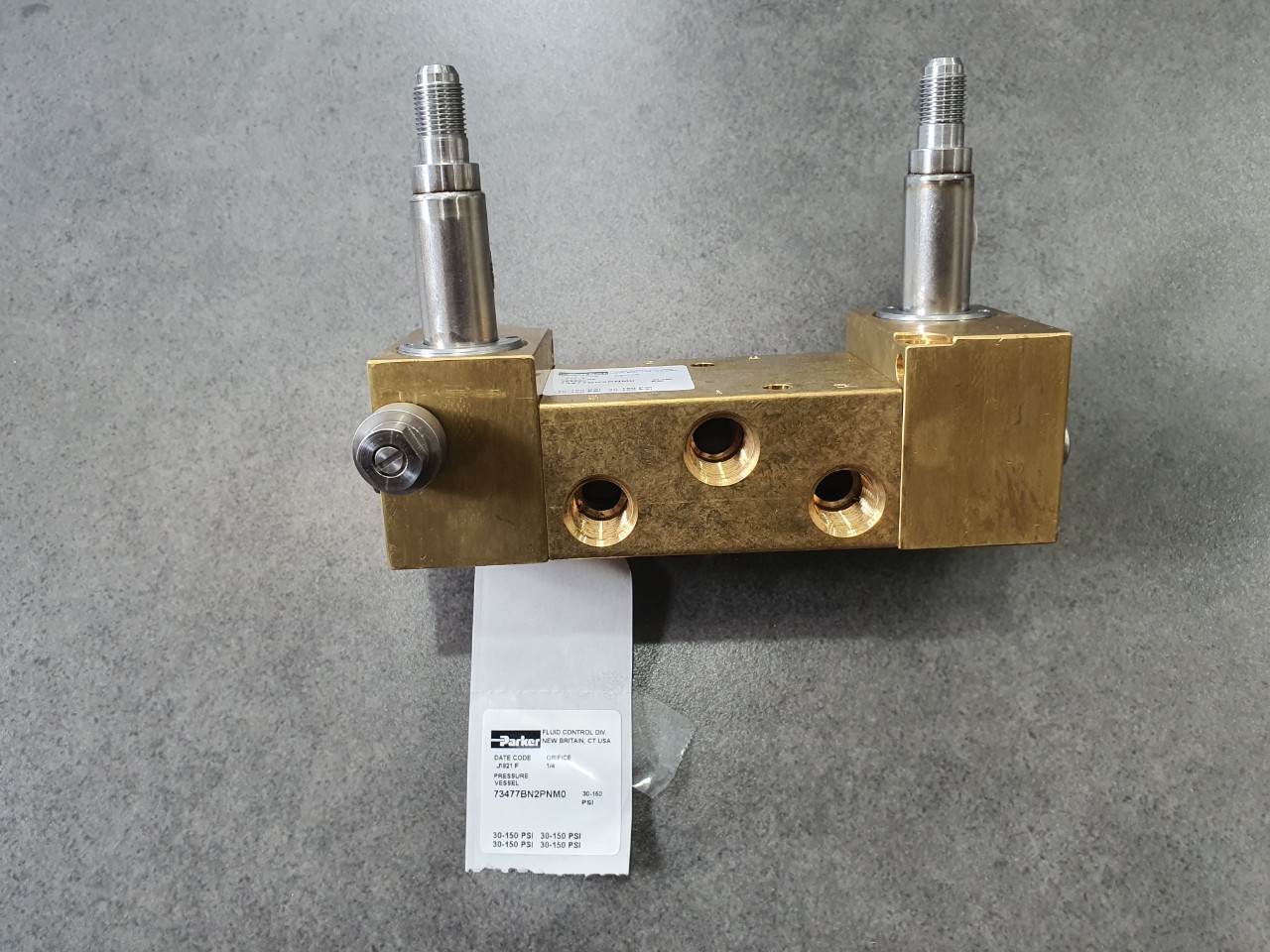 Skinner valve Dual Coil Parker 73477BN2PNM0
