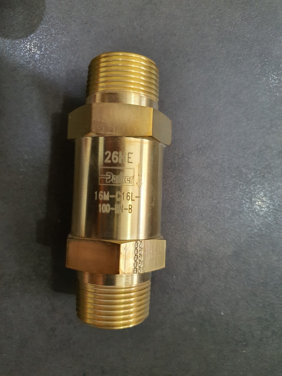 Check valve 16M-C16L-100-BN-B (1)