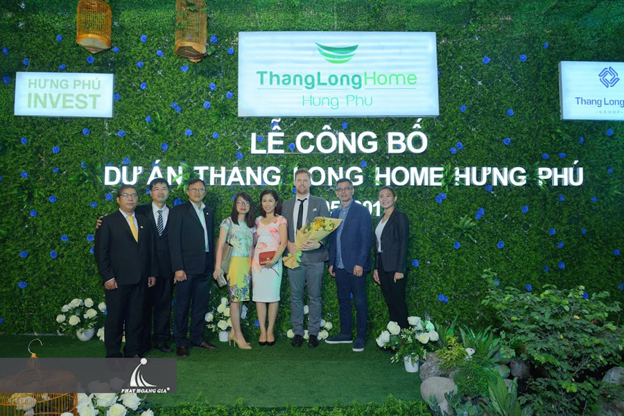 Lễ công bố dự án Thang Long Home Hưng Phú