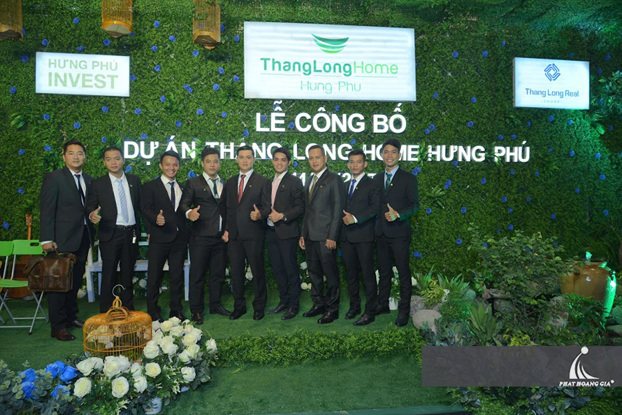 Lễ công bố dự án Thang Long Home Hưng Phú 