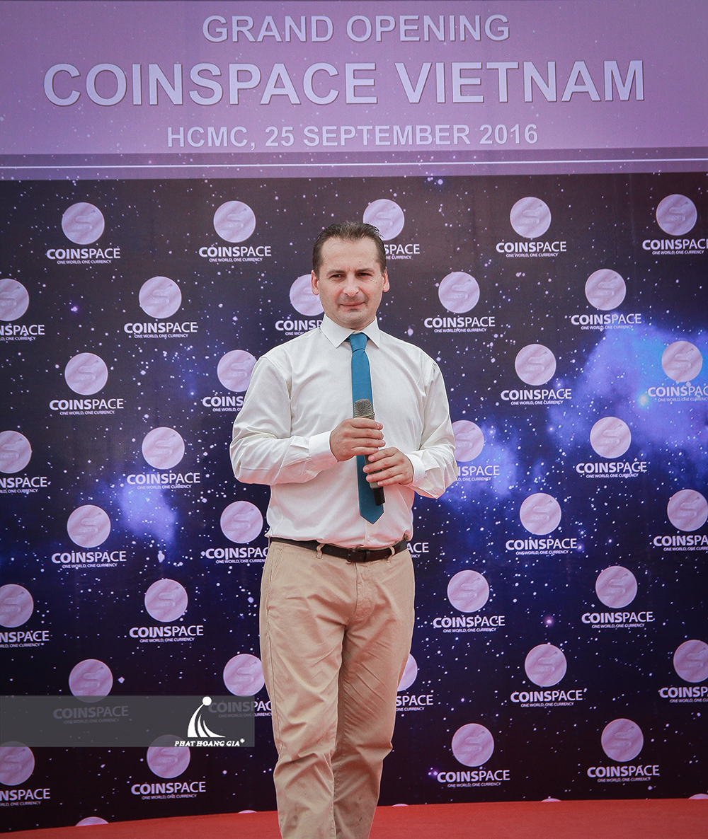 Lễ khai trương coinspace Việt Nam