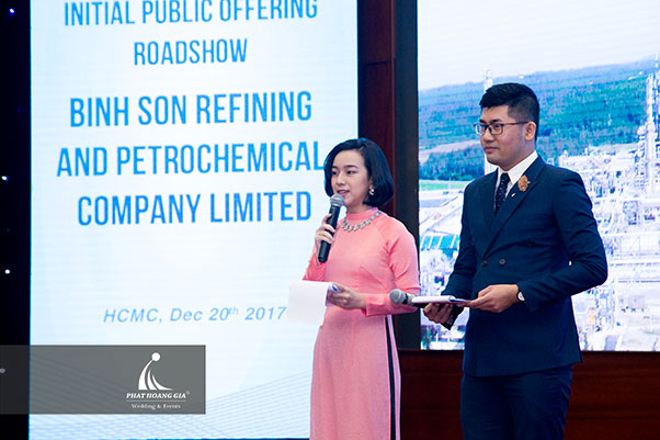 Hội thảo cơ hội đầu tư vào Công ty Lọc hóa dầu Bình Sơn 5