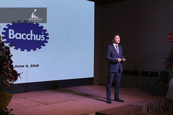 Evnet ra mắt sản phẩm nước tăng lực “Bacchus” tại Việt Nam