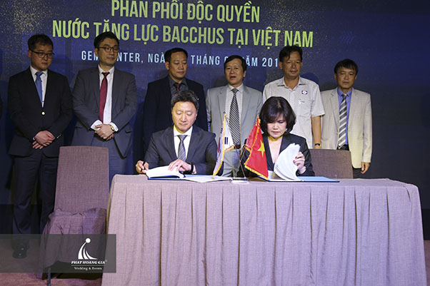 Evnet ra mắt sản phẩm nước tăng lực “Bacchus” tại Việt Nam