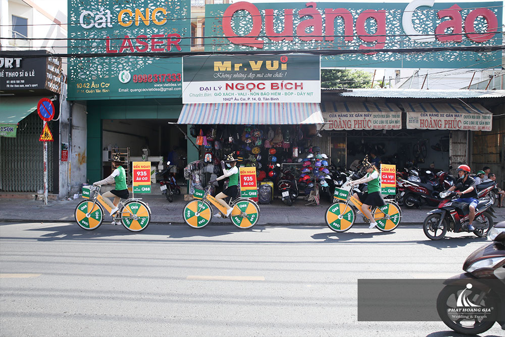 Roadshow xe đạp khai trương cửa hàng F88 cơ sở TPHCM