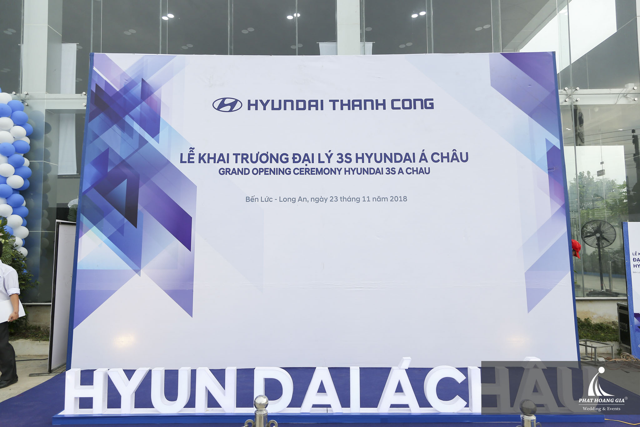 Khai trương Showroom Hyundai Á Châu