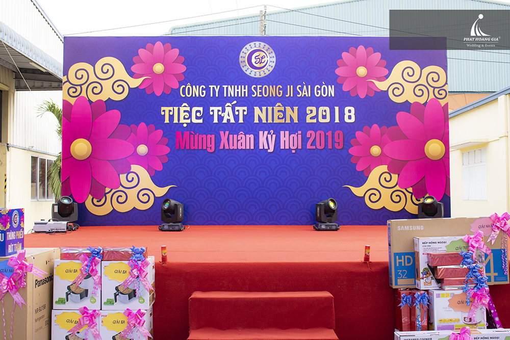 Tiệc tất niên 2018 Công ty TNHH Seong Ji Sài Gòn 