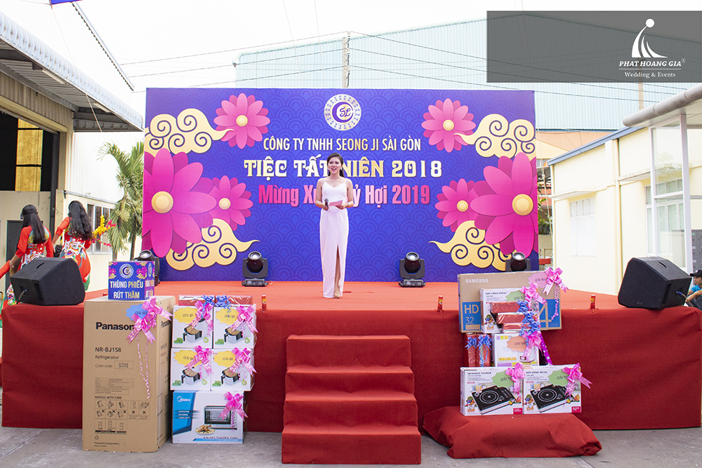 Tiệc tất niên 2018 Công ty TNHH Seong Ji Sài Gòn 