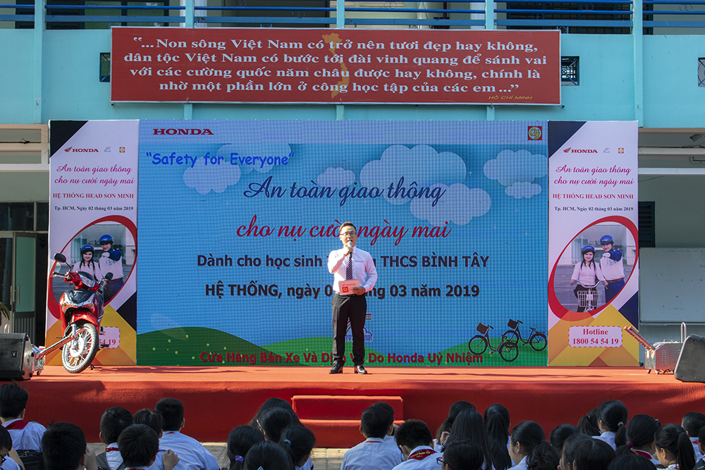 Head Honda Sơn Minh - Ngày hội lái xe an toàn