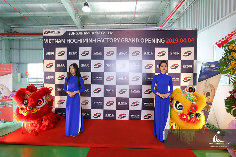 “Lễ khánh thành nhà máy Việt Nam – Công ty Sungjin