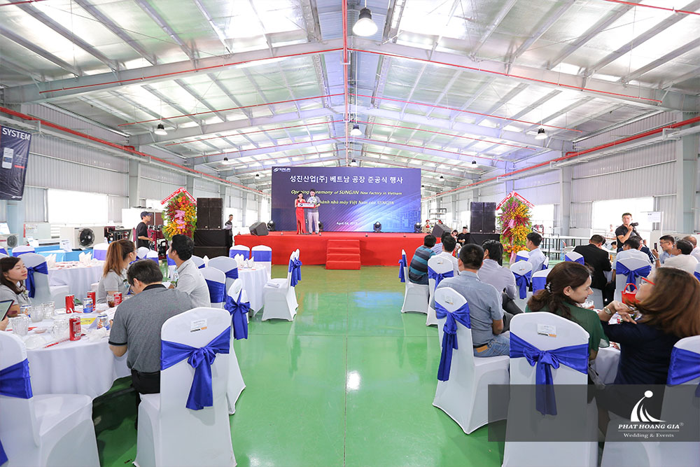 “Lễ khánh thành nhà máy Việt Nam – Công ty Sungjin