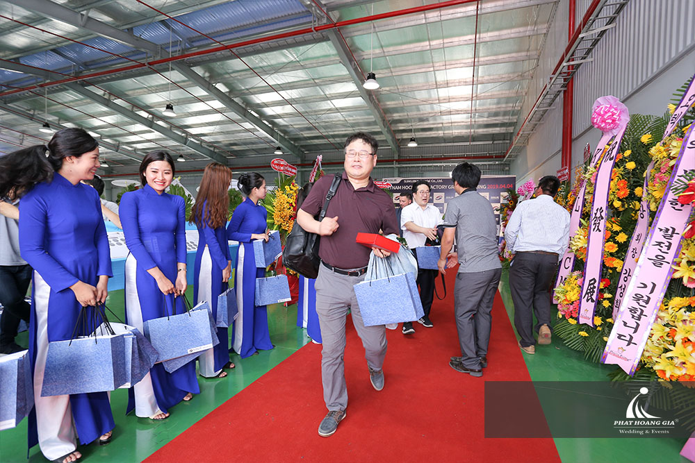 Lễ khánh thành nhà máy Việt Nam – Công ty Sungjin