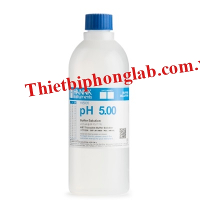 Dung Dịch Hiệu Chuẩn pH 5.00, 500 mL HI5005