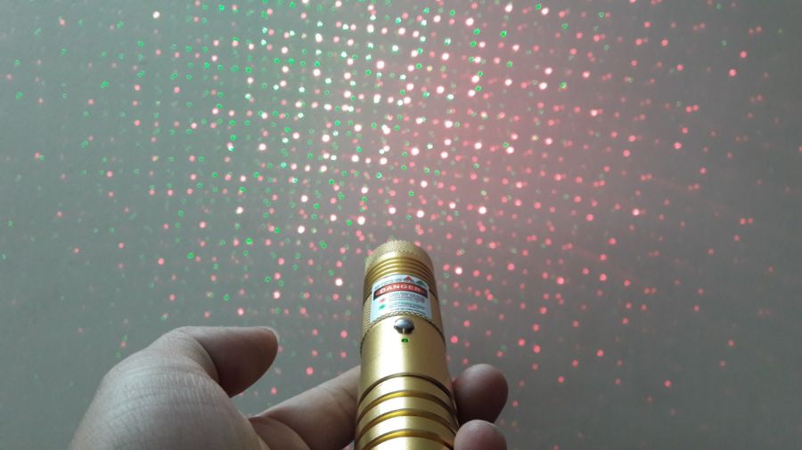 Đèn Laser 309 tia xanh đỏ