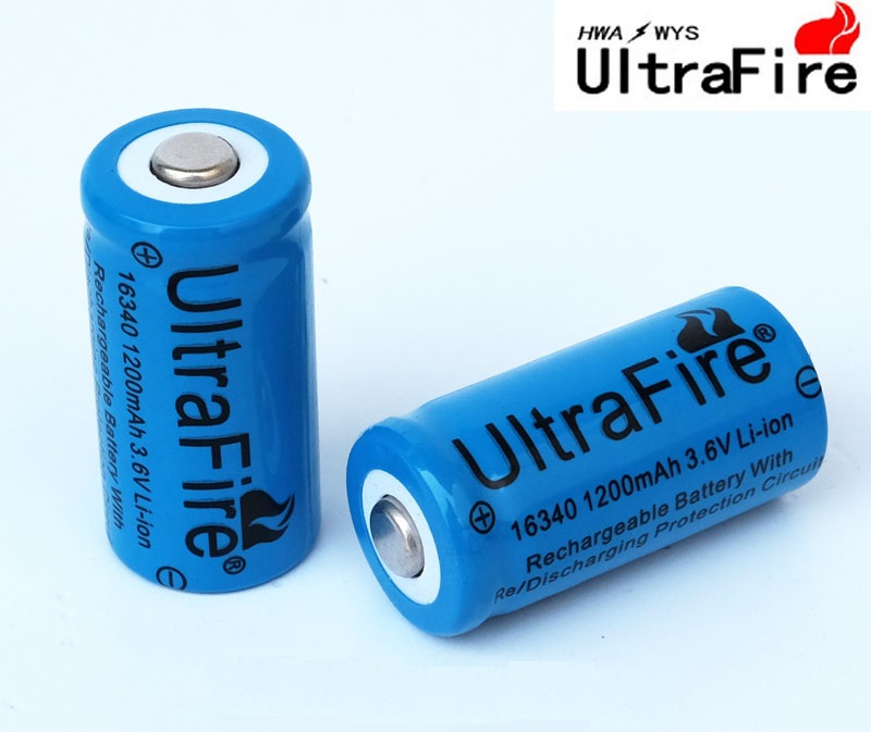 Pin sạc Ultrafire 16340