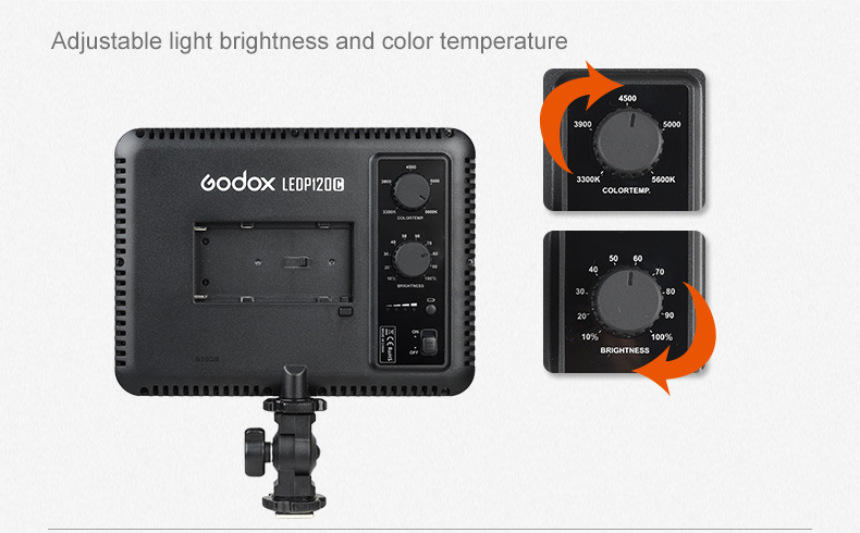 Products_Continuous_LEDP120_Video_LLEDP120_Video_Light_PHOTOTECH-godox-led 120-170