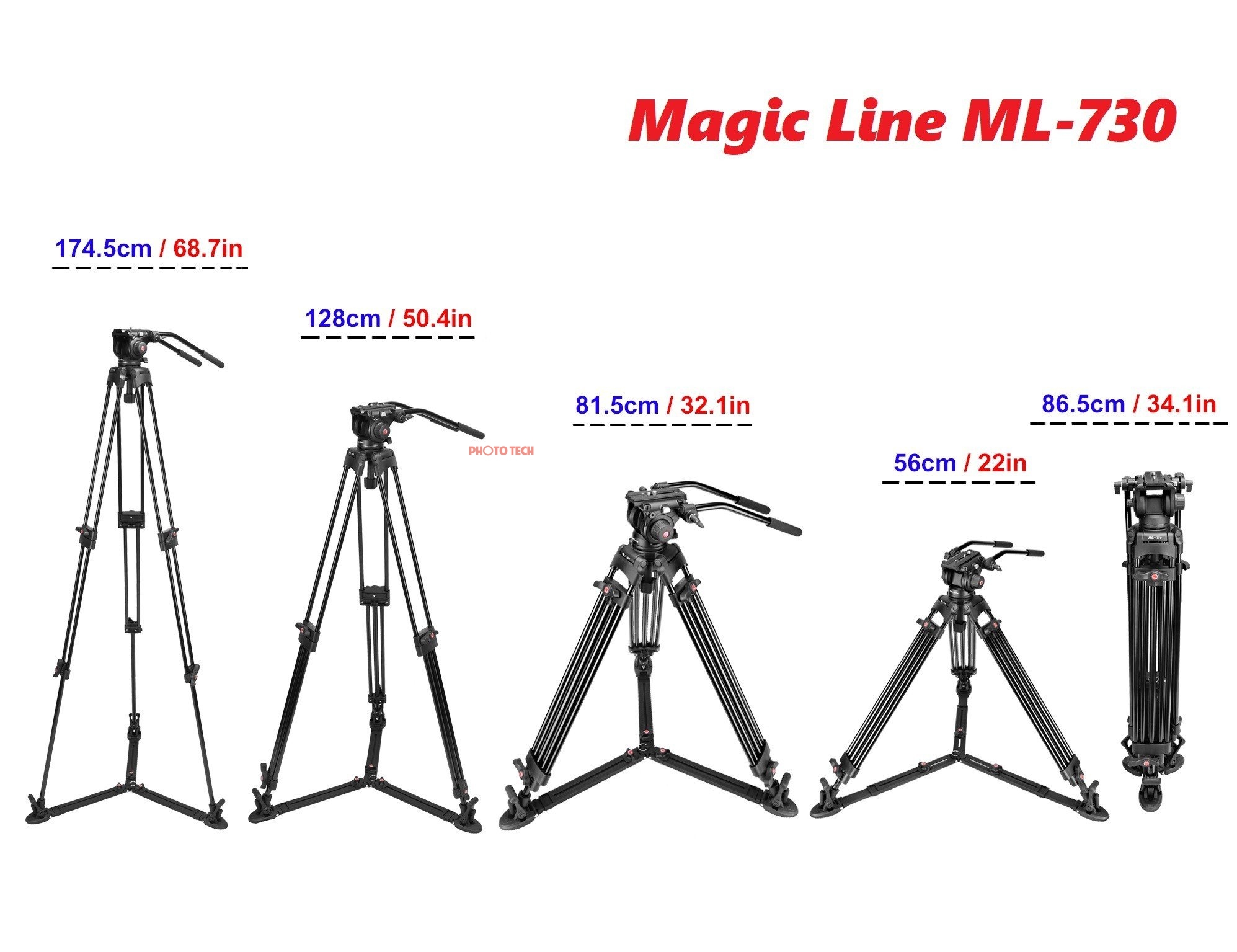 Chân Máy MagicLine ML-730 PRO