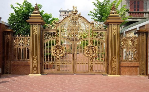 Thiết kế cổng biệt thự đẹp phong cách hiện đại