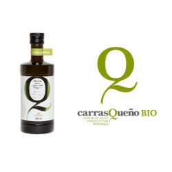 Dầu oliu hữu cơ nguyên chất Extra Virgin hiệu CarrasQueno BIO chai 500 ml