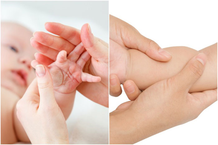 Hướng dẫn massage cho trẻ sơ sinh