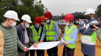 Phó Chủ tịch UBND tỉnh Phan Quý Phương đã đi kiểm tra tiến độ thực hiện dự án nhà máy xử lý rác thải sinh hoạt Phú Sơn