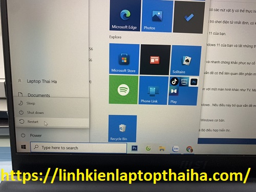 khắc phục lỗi màn hình laptop đen của Windows 11