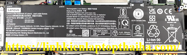 pin laptop Lenovo ThinkPad T14 Gen 3