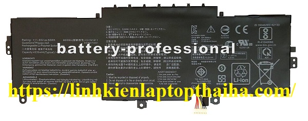 pin laptop Asus Zenbook 14 Q410VA