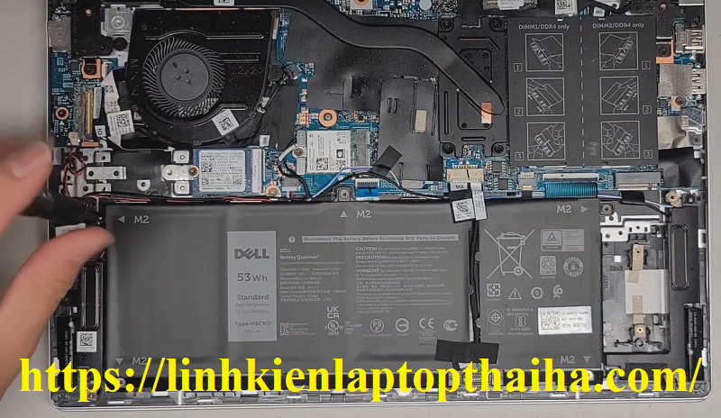 thay pin laptop Dell Inspiron 14 5409