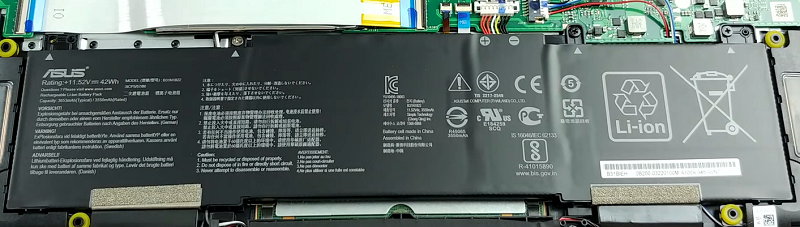 pin laptop Asus ZenBook Flip 14 UM462DA