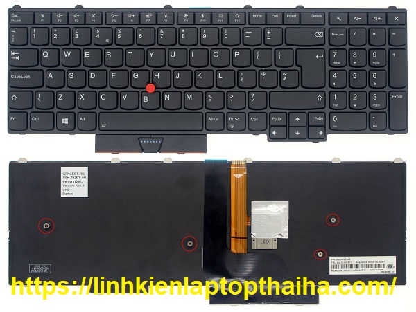 bàn phím laptop Lenovo Thinkpad P71