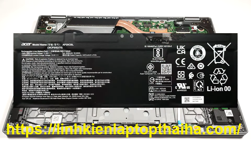 thay pin laptop Acer Aspire 5 A514-56M