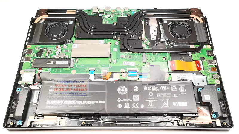 hướng dẫn thay pin laptop Acer Nitro 17 AN17-41