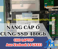 Nâng cấp ổ SSD 128Gb lên ổ SSD 480Gb cho laptop Asus Zenbook 14 UX433