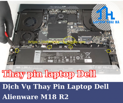 Dịch Vụ Thay Pin Laptop Dell Alienware M18 R2