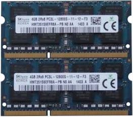 Ram Laptop 2G DDR3L Buss 16000MHz Hynix