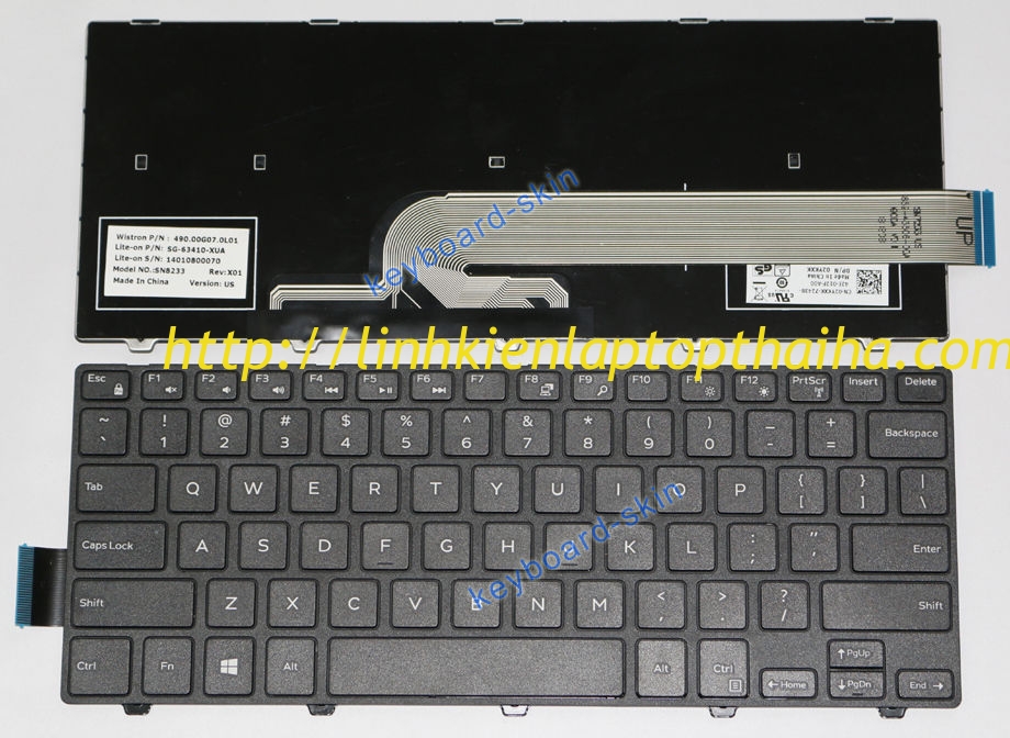 Thay bàn phím laptop Dell Inspiron 7447 5452 5457 5459