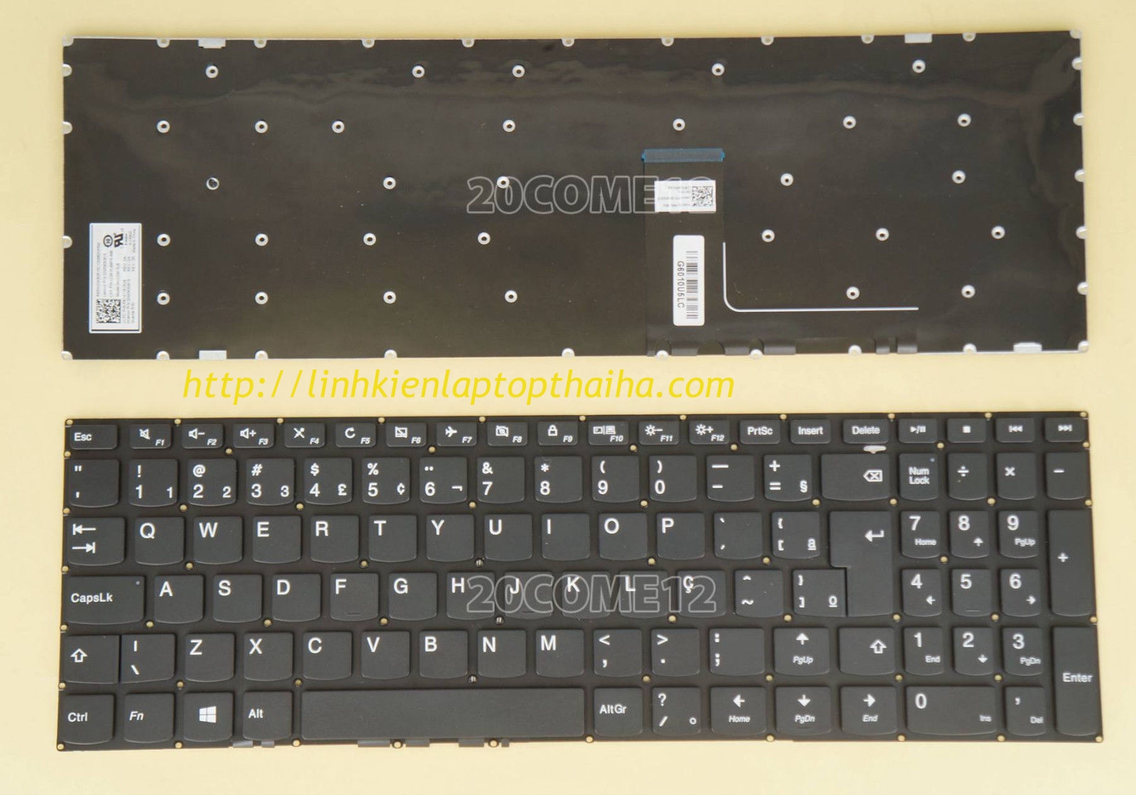 Thay Bàn phím laptop Lenovo Yoga 510 15,510-15ISK, 510-15IKB