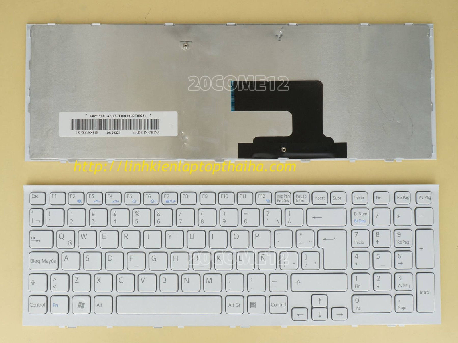Thay bàn phím laptop Sony Vaio VPCEE31FX PCG-61611L
