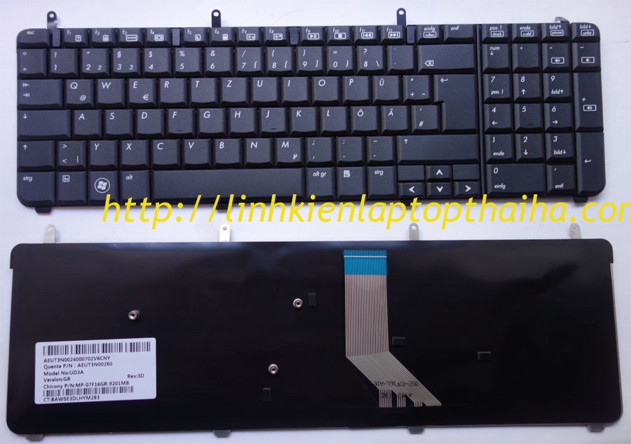 Bàn Phím laptop HP DV7 DV7-1000 DV7-1100 DV7-1200 DV7-1500