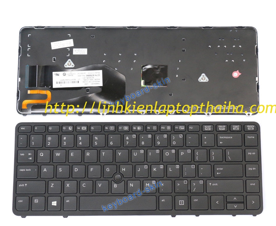 Bàn phím laptop HP Elitebook 850 G1, 850 G2