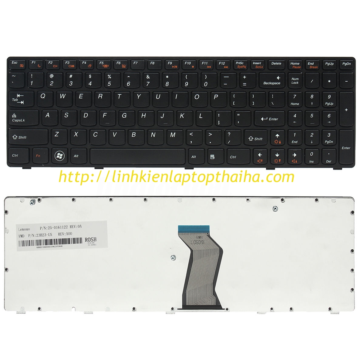Bàn phím laptop Lenovo IdeaPad Z580 Z580A Z585 Z585A