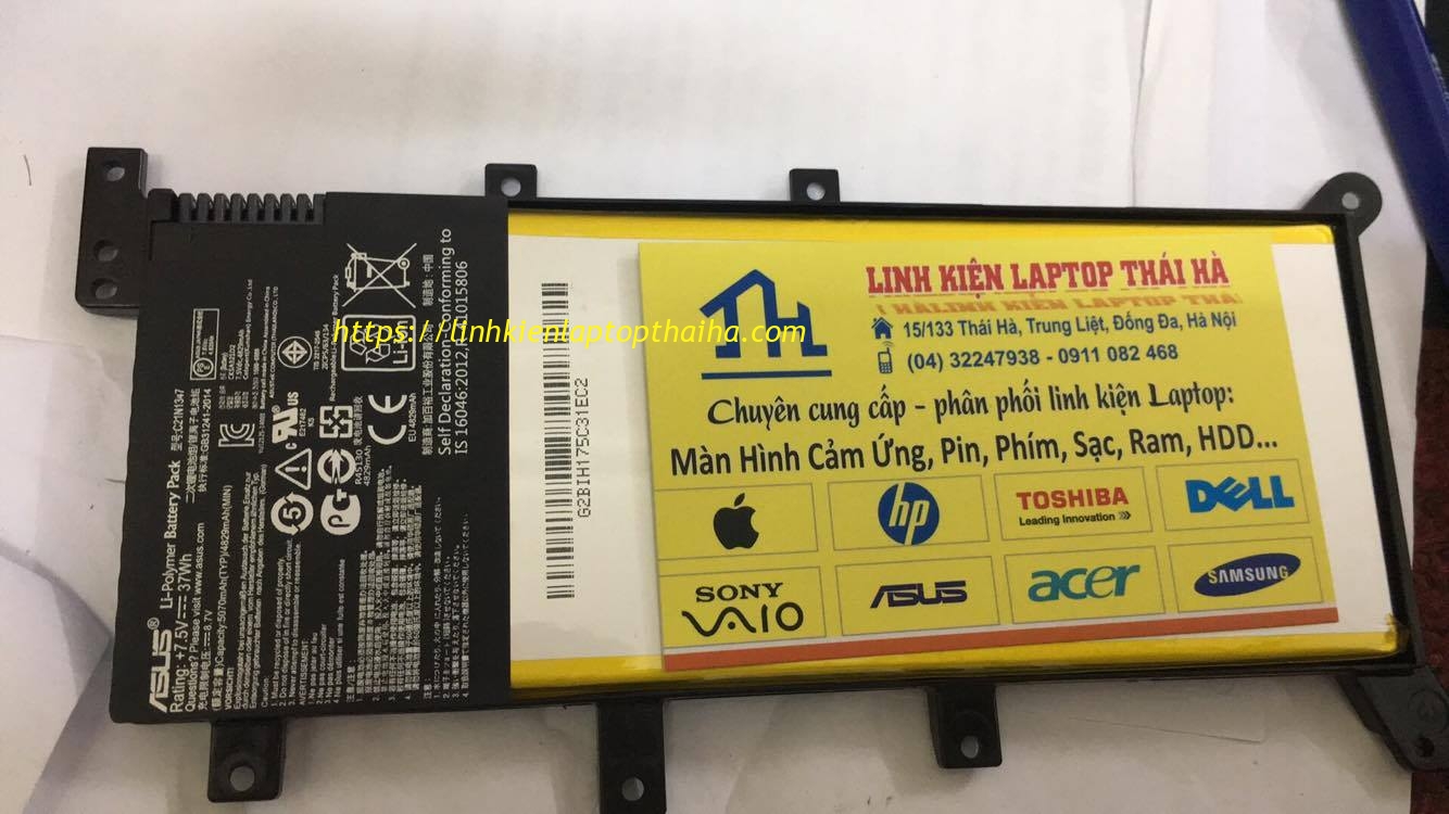 Pin laptop Asus K555L K555LA K555LD K555LN ZIN